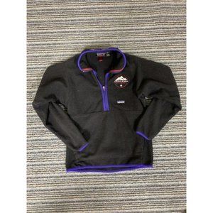 Men Vintage Patagonia Ski Patrol 1/4 Zip Fleece